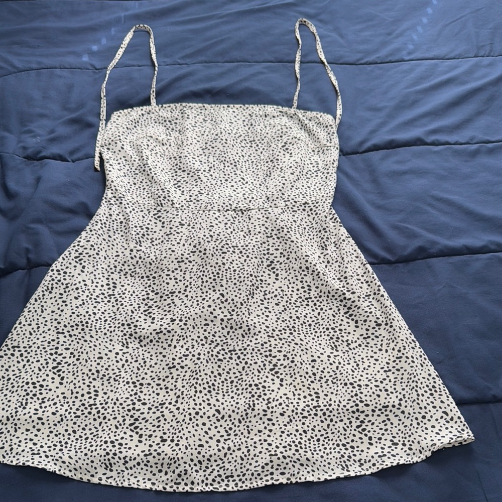 Spotted Sleeveless Dress